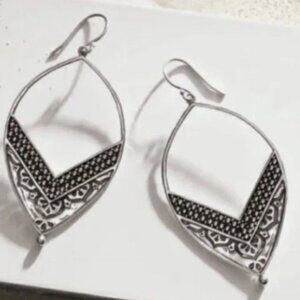 Silpada Ornate Sterling Silver Earrings